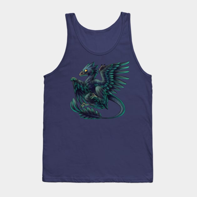 Microraptor v2 Tank Top by cometkins